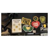 COMMONWEALTH PRESS STICKERS, ASSORTED DESIGNS,