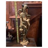 VINTAGE ASIAN-STYLE FIGURINE, RESIN CONSTRUCTION,
