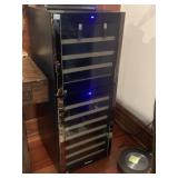 WINE ENTHUSIAST DUAL-ZONE WINE REFRIGERATOR,