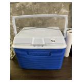 RUBBERMAID PLASTIC COOLER W/ REMOVABLE INTERNAL