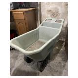 AMES EASY ROLLER PLUS LAWN CART, PLASTIC