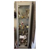 MODERN DISPLAY CABINET, WOOD CONSTRUCTION, GLASS
