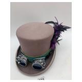 DORFMAN-PACIFIC CO. MAD HATTER TOP HAT, WOOL