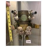 VTG ART FIGURE, TUBBY TAYLOR ROBOT, MILITARY
