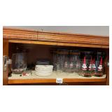 POTTERY BARN SANTA BABY CHRISTMAS DRINKWARE SET,