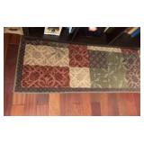 3 PATCHWORK AREA RUGS, MULTICOLOR  PATTERN,