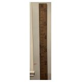 6' X 7'  RULER WALL ART