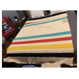 HUDSON'S BAY POINT BLANKET, 100% WOOL,