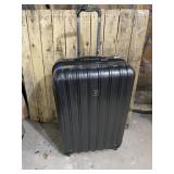 DELSEY HARDSIDE SPINNER LUGGAGE, DARK GREY,