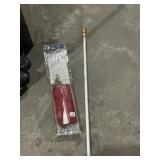 USA FLAG SET, 3FT X 5FT POLY/COTTON FLAG, 6FT
