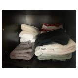 ASSORTED COTTON BATH TOWELS, VARIOUS COLORS,