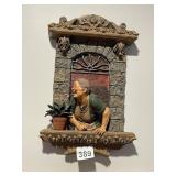 MICHAEL & SHELLY BUONAIUTO WALL PLAQUE, WOMAN IN