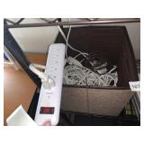 ASSORTED ELECTRICAL EXTENSION CORDS AND POWER