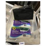 HALSA CAR TISSUE CASES (2), REFILL TISSUE PACKS