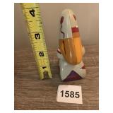 ABSTRACT CERAMIC FIGURINE, MULTICOLORED PAINTED