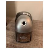BOSTITCH ELECTRIC PENCIL SHARPENER, BLACK AND