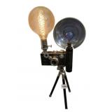 ARGUS C-3 BRICK CAMERA LAMP, VINTAGE CAMERA