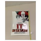 STEPHEN KING'S IT MOVIE POSTER, VINTAGE FILM