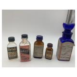 VINTAGE MEDICINE BOTTLES, REA & DERICK TINCTURE