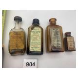 VINTAGE MEDICINE BOTTLES, CHACES DIARRHOEA