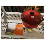 LE CREUSET ENAMELED CAST IRON ROUND DUTCH OVEN,