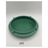 RARE CATALINA ISLAND POTTERY BOWL, GREEN GLAZE,