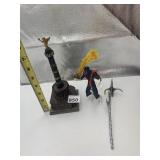 MARVEL X-MEN NIGHTCRAWLER ACTION FIGURE W/ FLAME