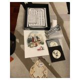 ASSORTED ARTWORK AND DECOR, INCLUDES WINTER SCENE