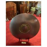 KENSINGTON ALUMINUM CHARGER PLATE, BRASS ZODIAC