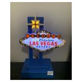 WELCOME TO FABULOUS LAS VEGAS NEVADA LIGHTED