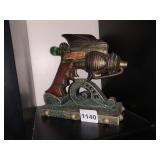 NEMESIS NOW STEAMPUNK STYLE RAY GUN FIGURINE,