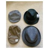 ASSORTED HATS (4), INCLUDES PERRY ELLIS PORTFOLIO