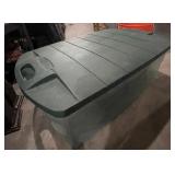 RUBBERMAID HOLIDAY JUMBO TOTE, 28.3 GAL, GREEN