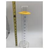 LABORATORY GRADUATED CYLINDER, 500ML, GLASS