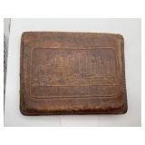 VINTAGE CHICAGO 1933 WORLDS FAIR LEATHER WALLET,