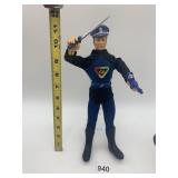 CAPTAIN ACTION ACTION FIGURE, FABRIC UNIFORM,