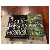 CLIVE BARKER'S A-Z OF HORROR AND TJ KLUNE'S IN