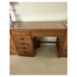 VALLEY FORGE BY BAUMRITTER DESK, SOLID MAPLE