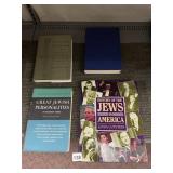 ASSORTED JEWISH HISTORY AND RELIGIOUS TEXTS (4),