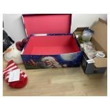 CHRISTMAS DECOR, SNOWMAN FIGURES, ST. NICHOLAS
