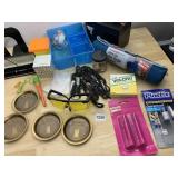 ASSORTED HOUSEHOLD ITEMS INCL BROOKSTONE DIGITAL
