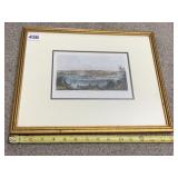 PITTSBURGH AND ALLEGHENY PRINT, DRAWN BY B.F.