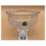 WATERFORD CRYSTAL BOWL, KILLARNEY PATTERN, ETCHED