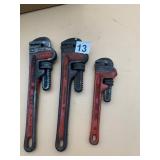 CRAFTSMAN PIPE WRENCH (1), RIDGID HEAVY DUTY PIPE