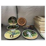 KNOWLES WIZARD OF OZ COLLECTOR PLATES (5)