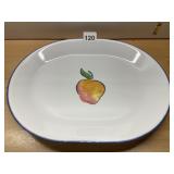 CORELLE BY CORNING OVAL SERVING PLATTER, FRUIT