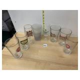 ASSORTED BEER GLASSES (8), INCLUDES KONA BREWING