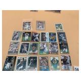 ASSORTED MLB BASEBALL CARDS, INCLUDES JEFF
