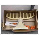CHANUKAH LITE ELECTRIC MENORAH, PLASTIC
