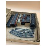 MARX VTG TINPLATE TRAIN SET, INCLUDES STEAM